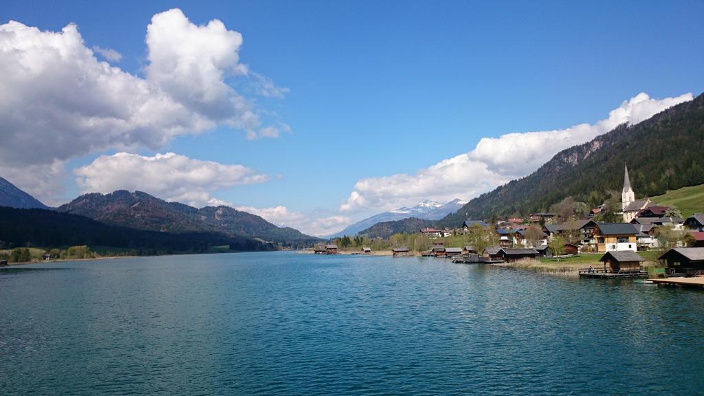 Apartamento Haus Alpina Weissensee Exterior foto